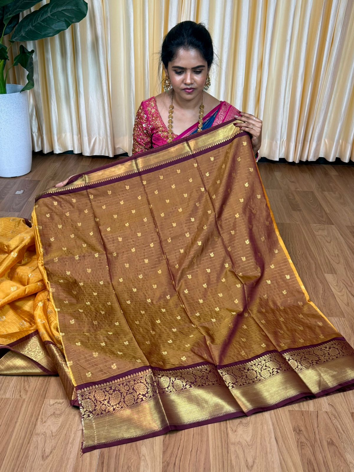 Soft katan silk saree🥰😎📚🌈offer