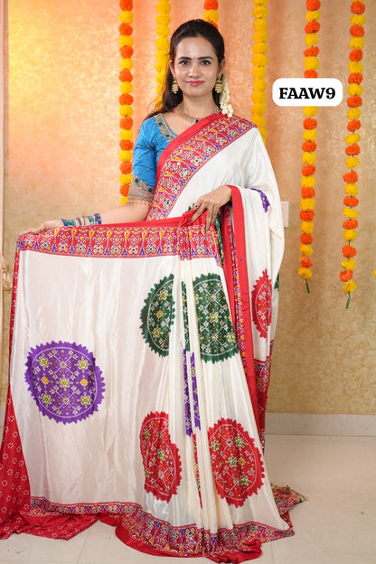 Masakali with Mirror work saree😍🥳