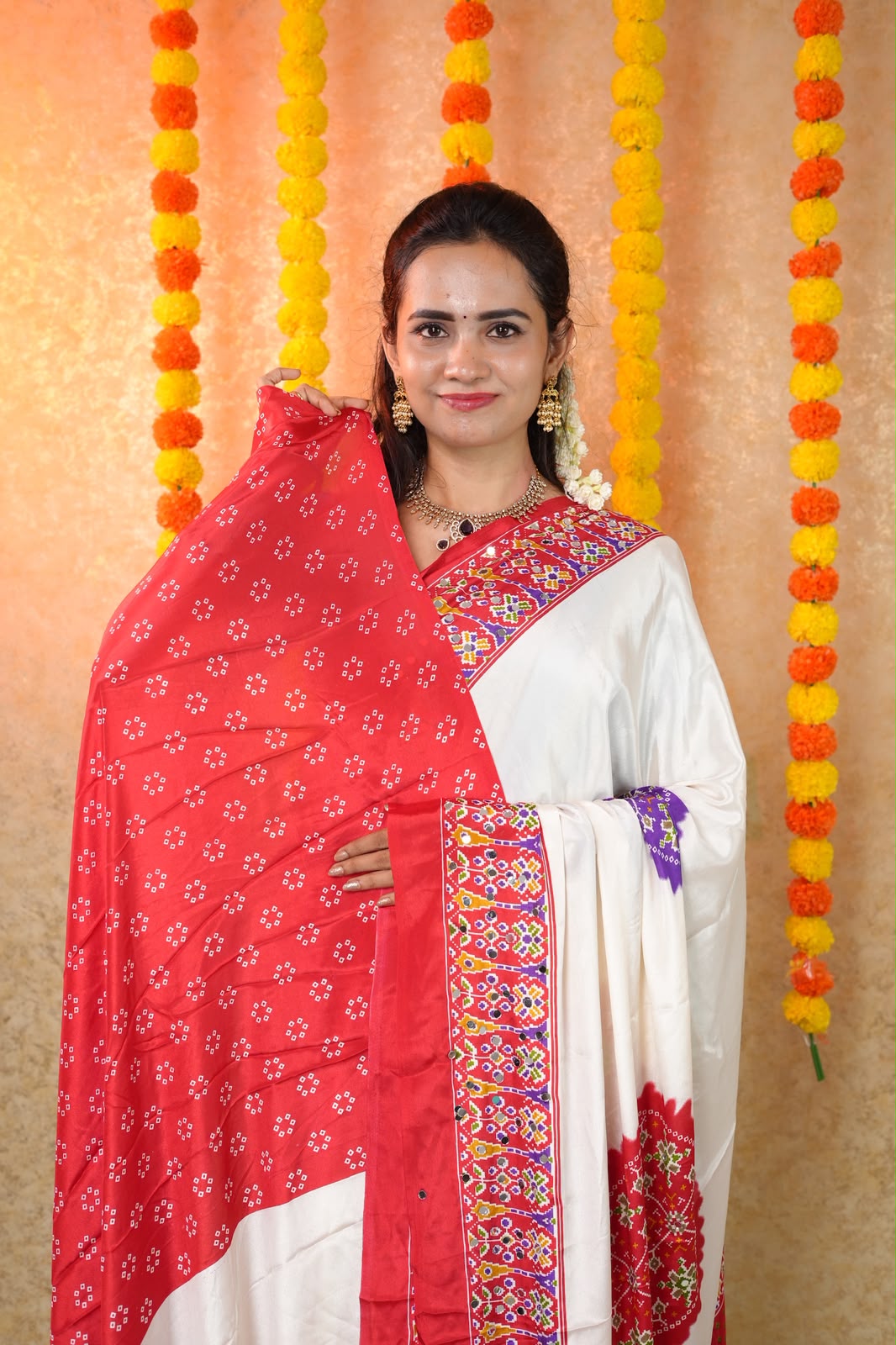 Masakali with Mirror work saree😍🥳