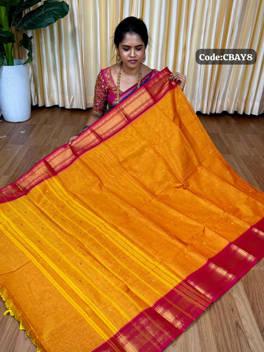 Premium Kanchi cotton saree🥰😎📚