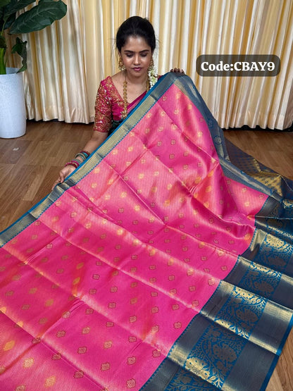 Kanchi semi silk saree🥳
