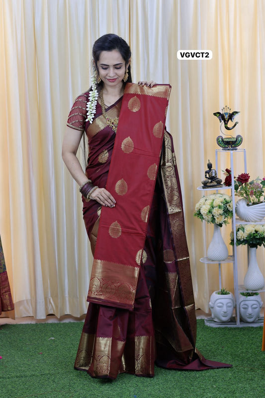 Soft silk saree 🥳