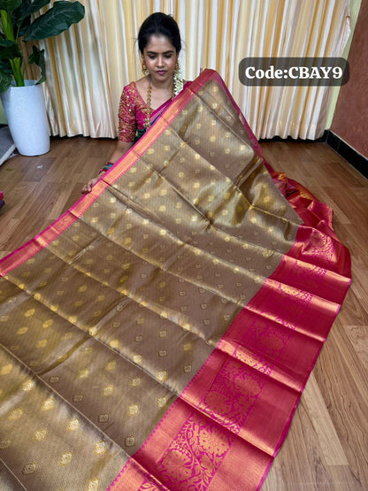 Kanchi semi silk saree🥳