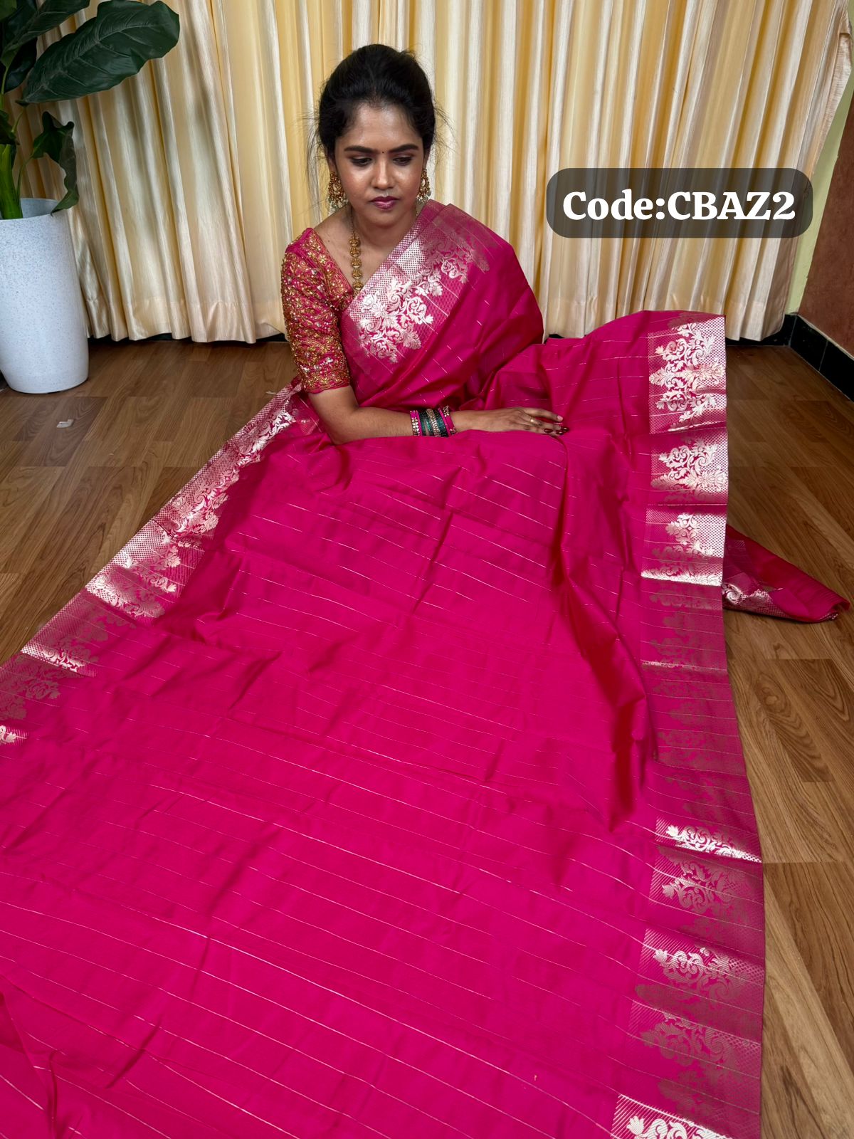 Kanchi semi silk saree🥰