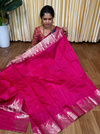 Kanchi semi silk saree🥰