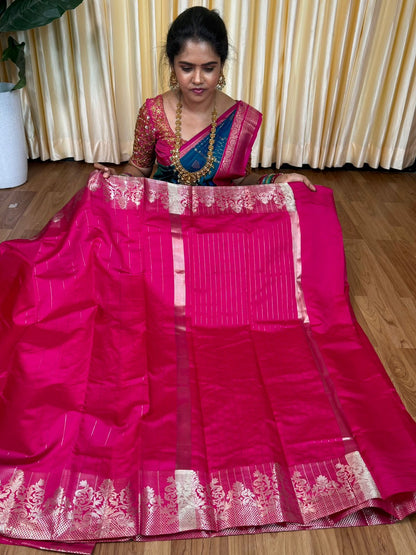 Kanchi semi silk saree🥰