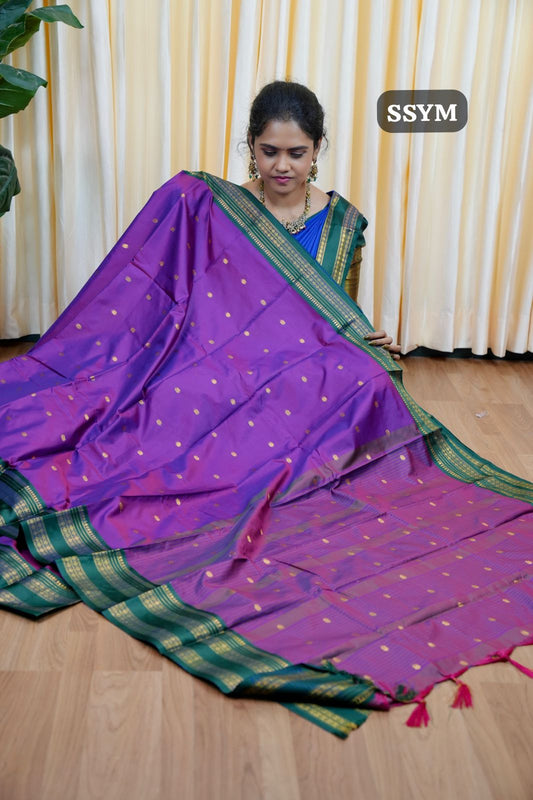 Kalyani semi silk sarees🥰😎pink shade