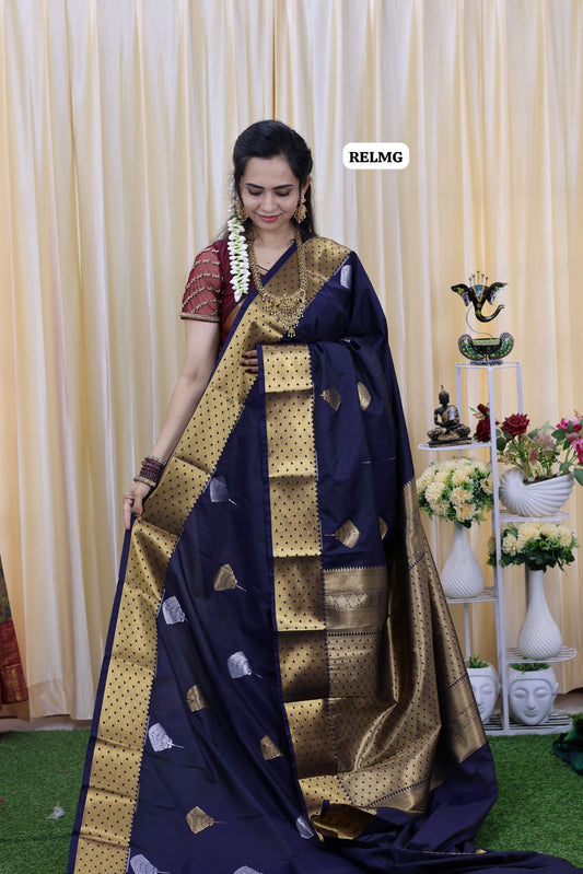 Premium kanchi semi soft silk saree🥳