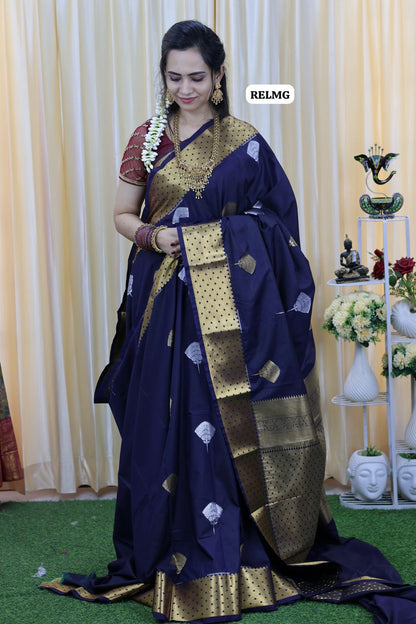 Premium kanchi semi soft silk saree🥳