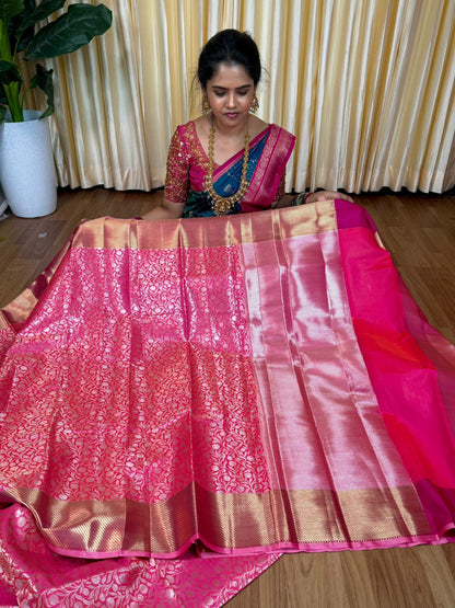 Kanchi semi silk saree🥰