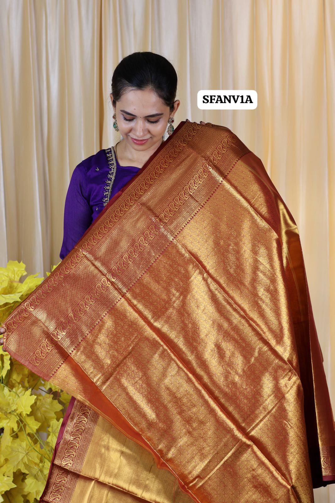 Premium Kanchi semi silk ❌