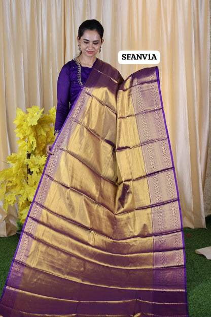 Kanchipuram semi silk saree🥳