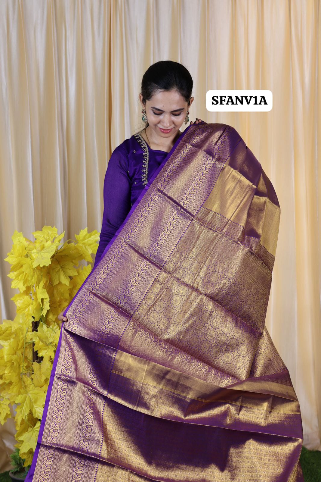 Kanchipuram semi silk saree🥳