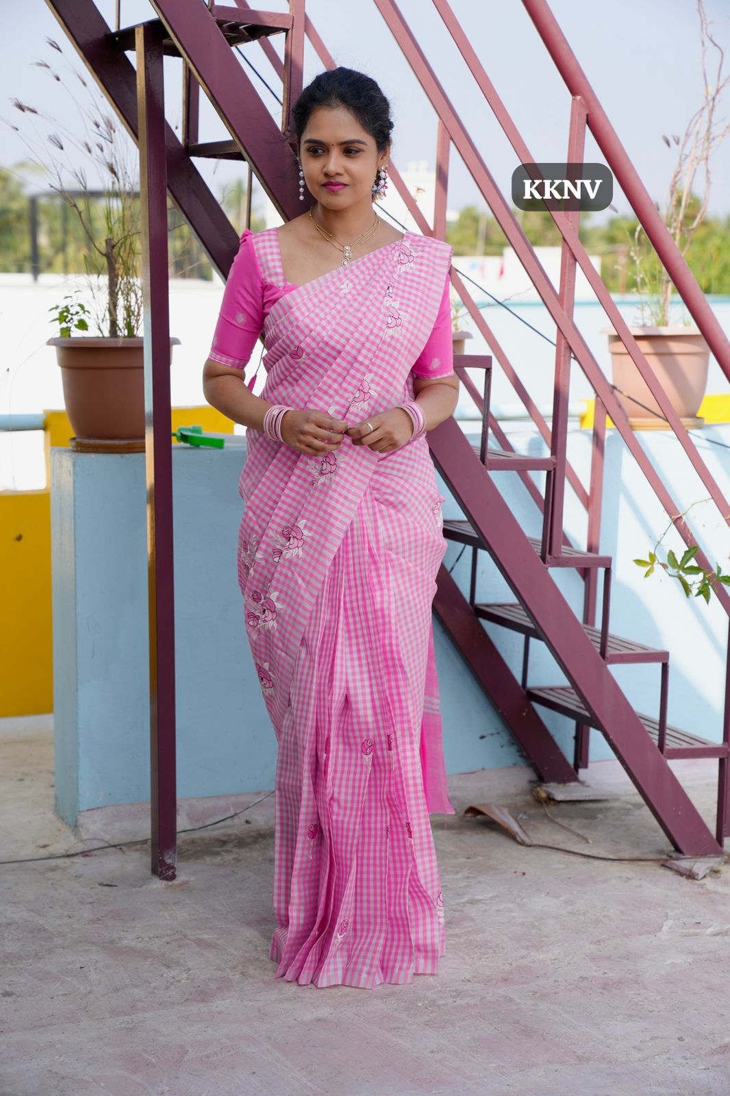Nayanthara inspired Embroidery saree 🎁
