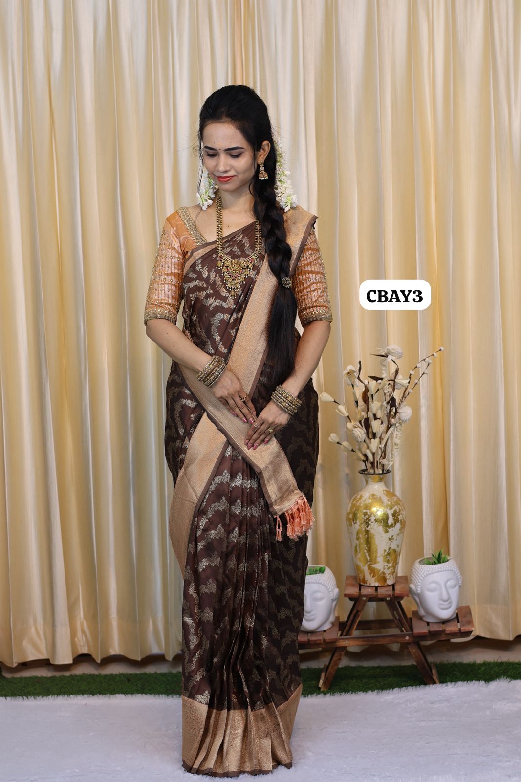 Soft silk saree 😍😎📚
