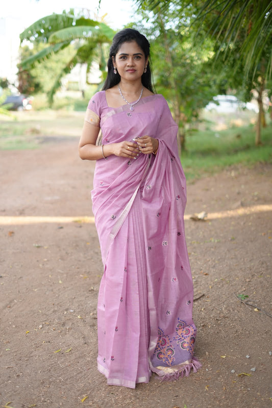 Linen cotton sarees🥰😎📚