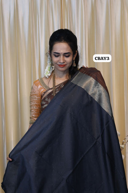 Soft silk saree 😍😎📚