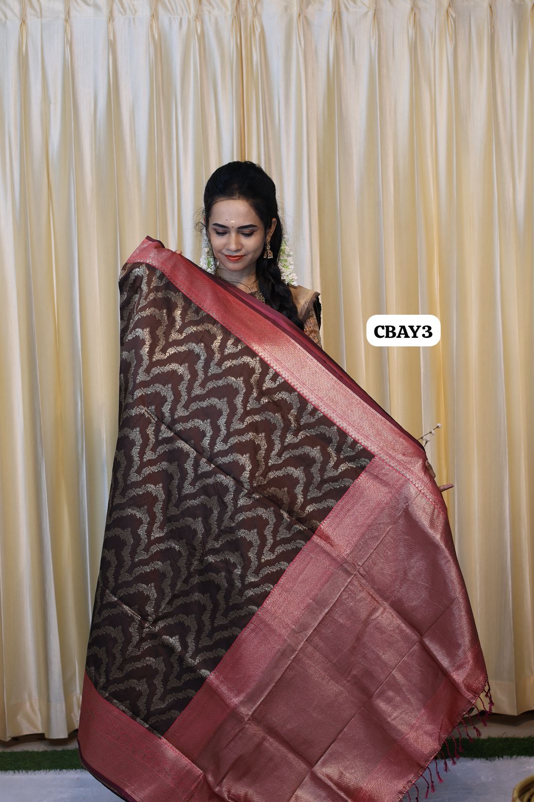 Soft silk saree 😍😎📚