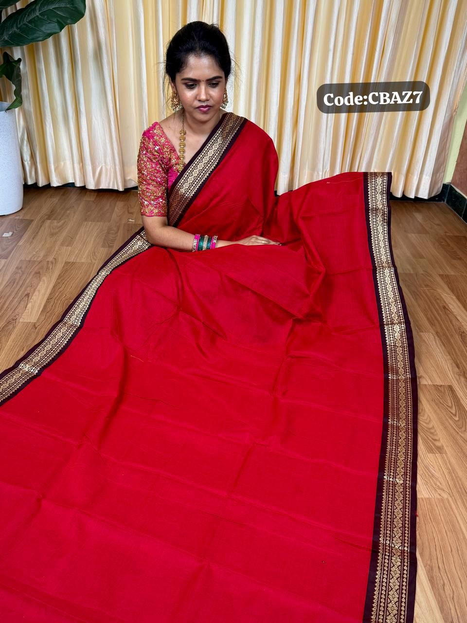 Narayanapet silk cotton saree🥰😎📚