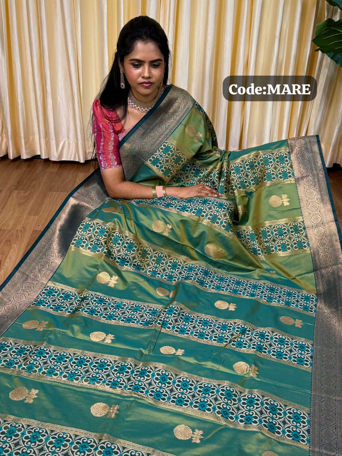 Kanchi semi silk saree🥰😎📚