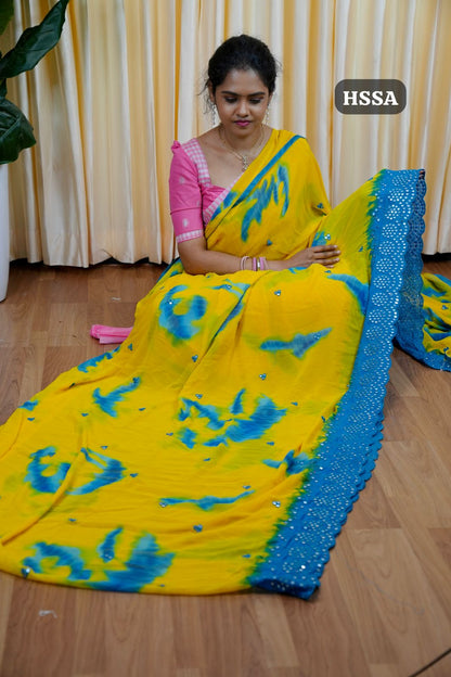 Georgette sarees 🎁