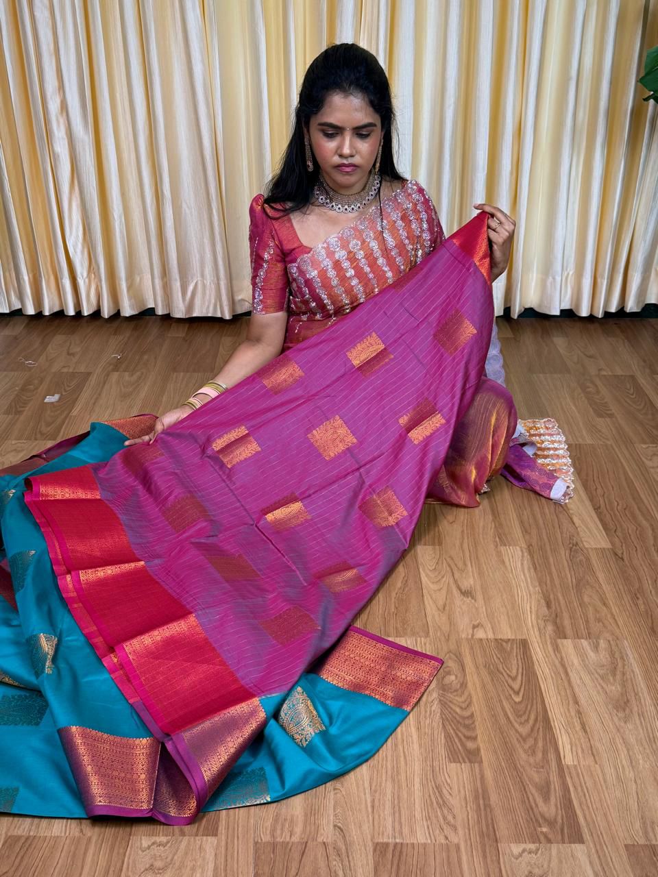 Kanchi soft silk sarees🥰😎📚