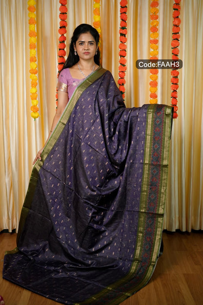 Soft Silk mixed saree🥰😎📚