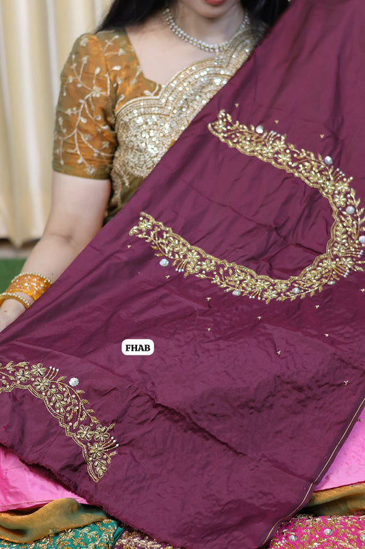 Heavy Aari work blouse 😍Ⓜ️