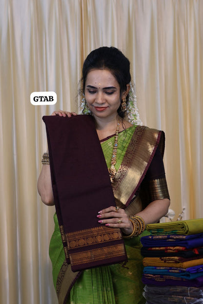 Premium kanchi Cotton saree-😍😎📚