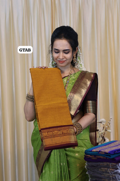 Premium Kanchi cotton saree😍😎