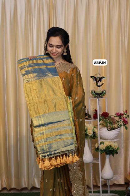 Soft tissue cotton saree🎁