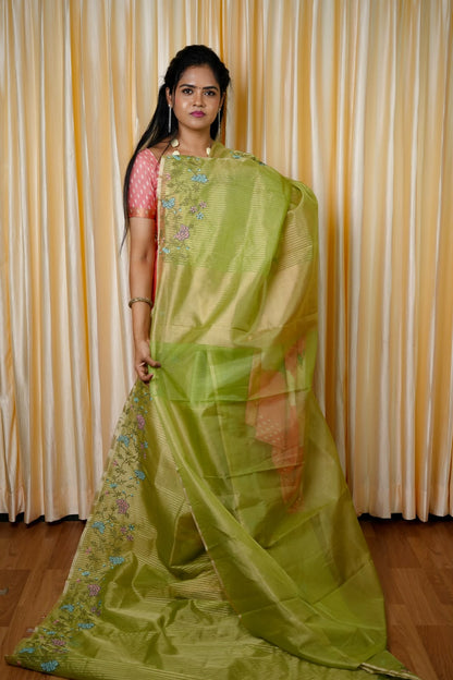 Tissue silk sarees🥳