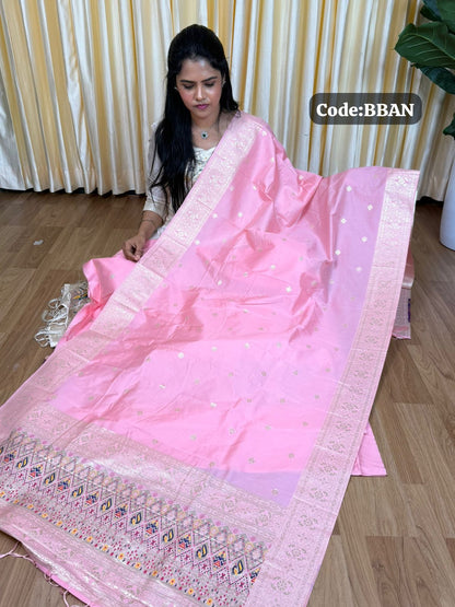 Paithani silk 3 pcs set unstitched 😍🥳