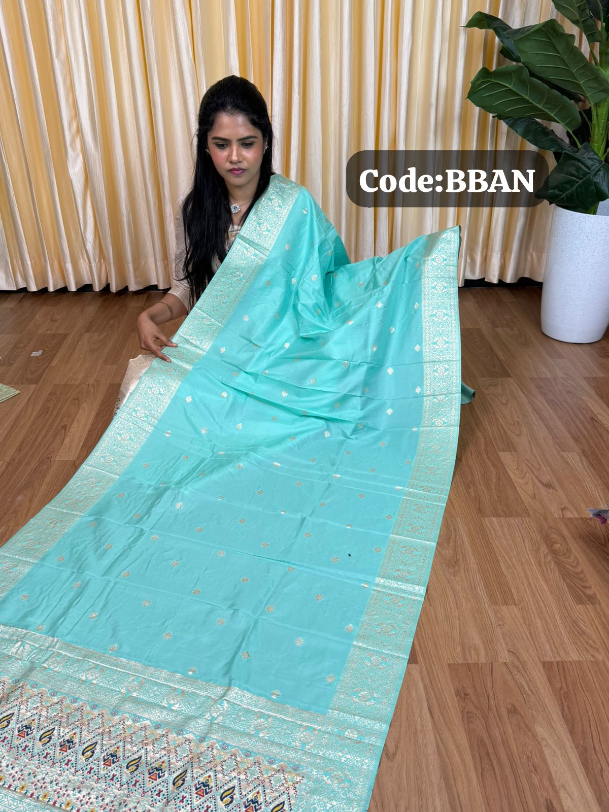 Paithani 3 pcs set unstitched 🥳