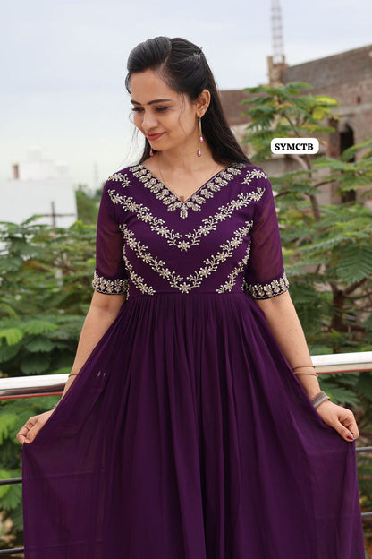 long gown with full lining 🥳😍