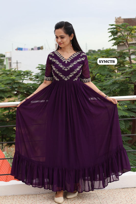 long gown with full lining 🥳😍