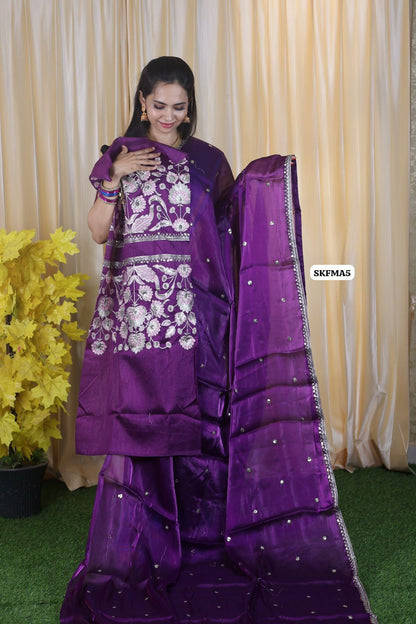 Jimmy Choo saree with embroidery blouse 🥳