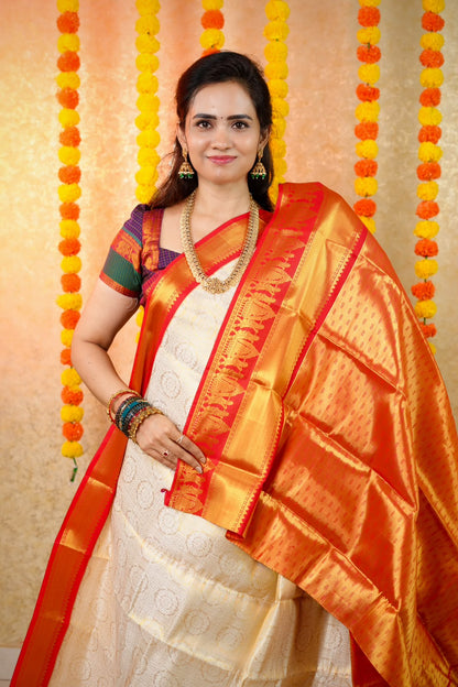 Bridal Kanchi Semi Silk Sarees😍🥳