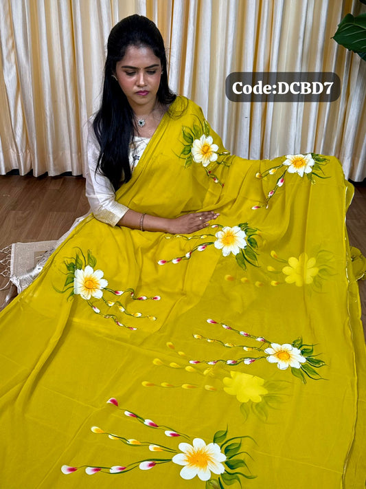 Georgette saree🥰😎📚