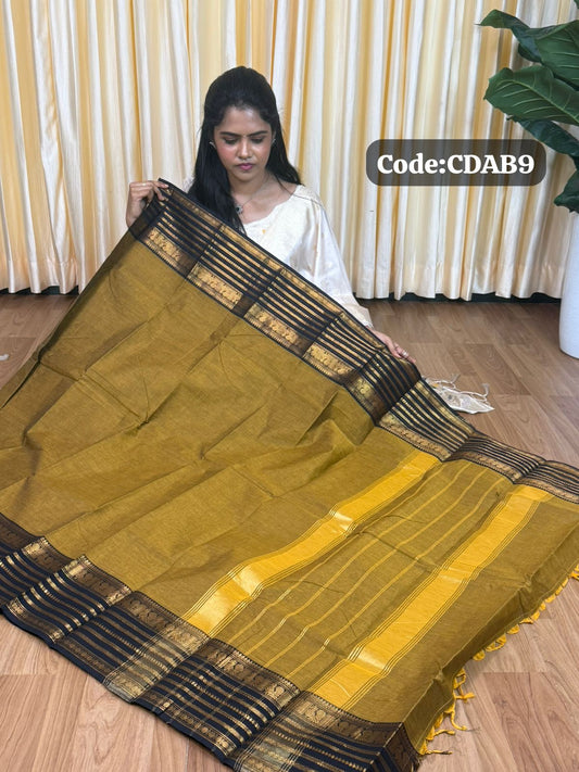 Premium Kanchi cotton saree🥰😎📚