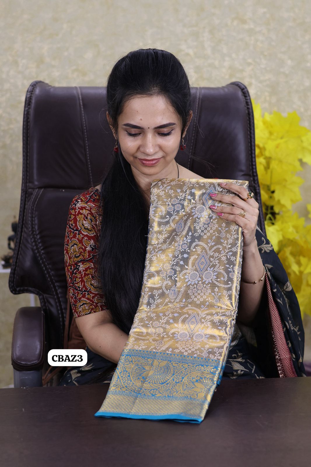 Kanchipuram inspired Semi silk saree🥳