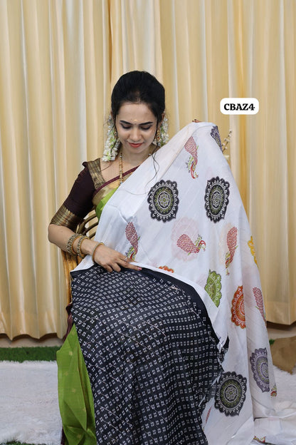 Chiffon saree 😍😎📚