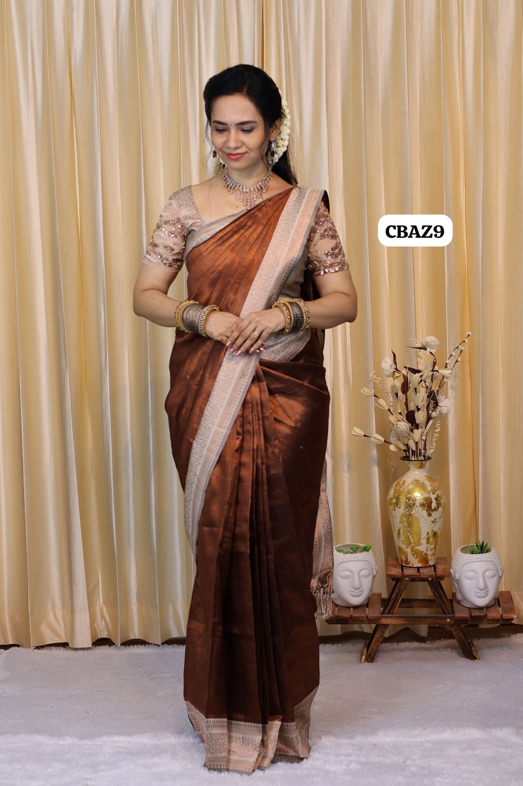 Bridal semi silk saree 😍😎📚