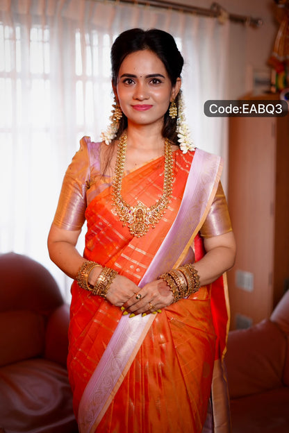 Kanchi semi silk sarees🥰😎📚