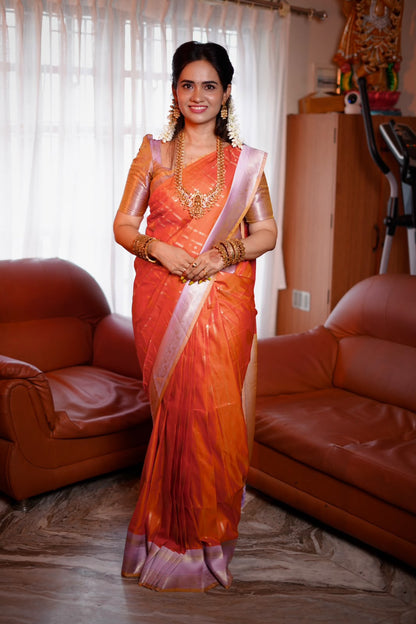 Kanchi semi silk sarees🥰😎📚