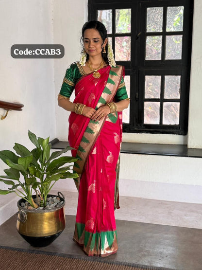 Kanchi semi silk sarees😍😎📚