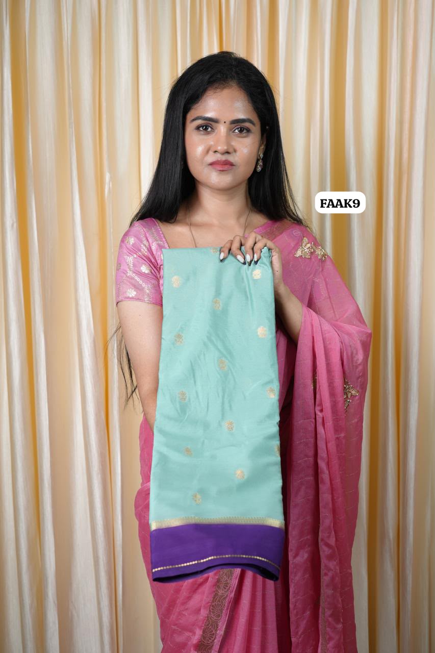 Semi Mysore crepe silk sarees🥰✅