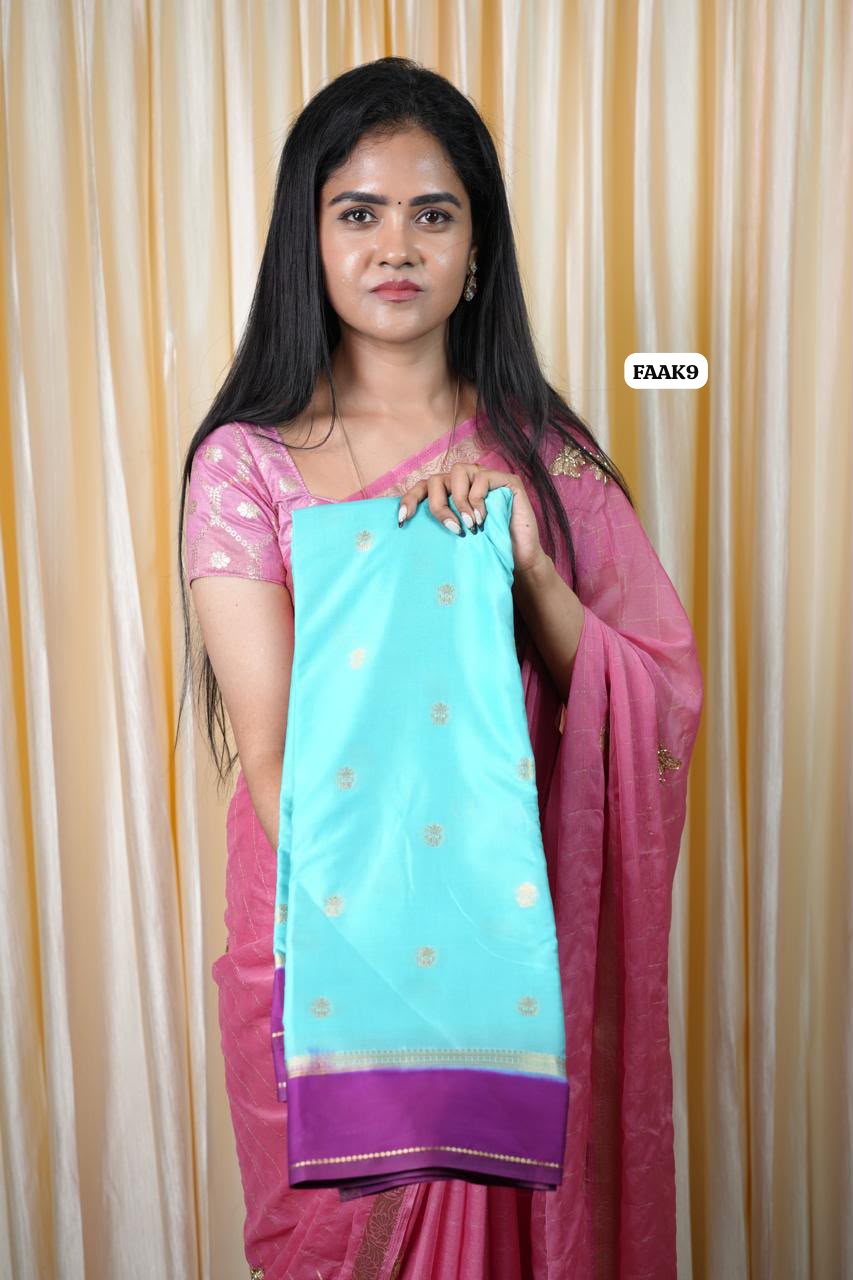 Semi Mysore crepe silk sarees🥰✅