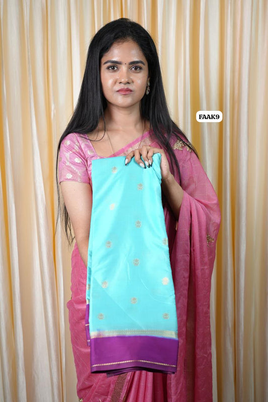 Semi Mysore crepe silk sarees🥰✅