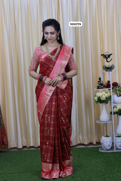 soft  silk saree🥳